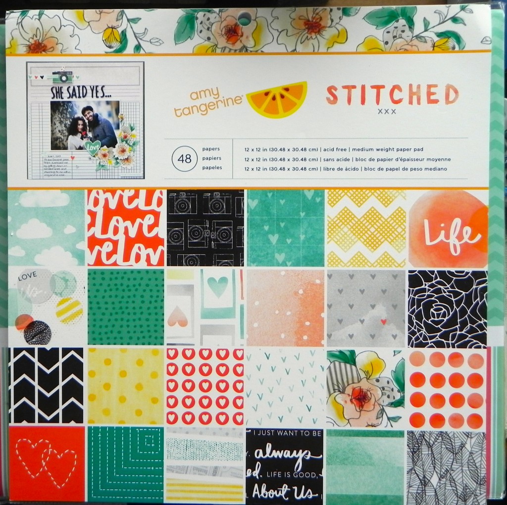 Papel para Scrapbook Echo Park I'd Rather Be Crafting - Sew Everything